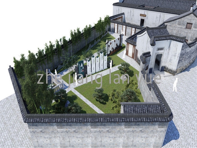 吴波故居修缮保护展陈布展